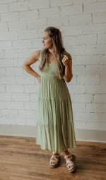 RYLEE LIME MAXI DRESS BY IVY & CO