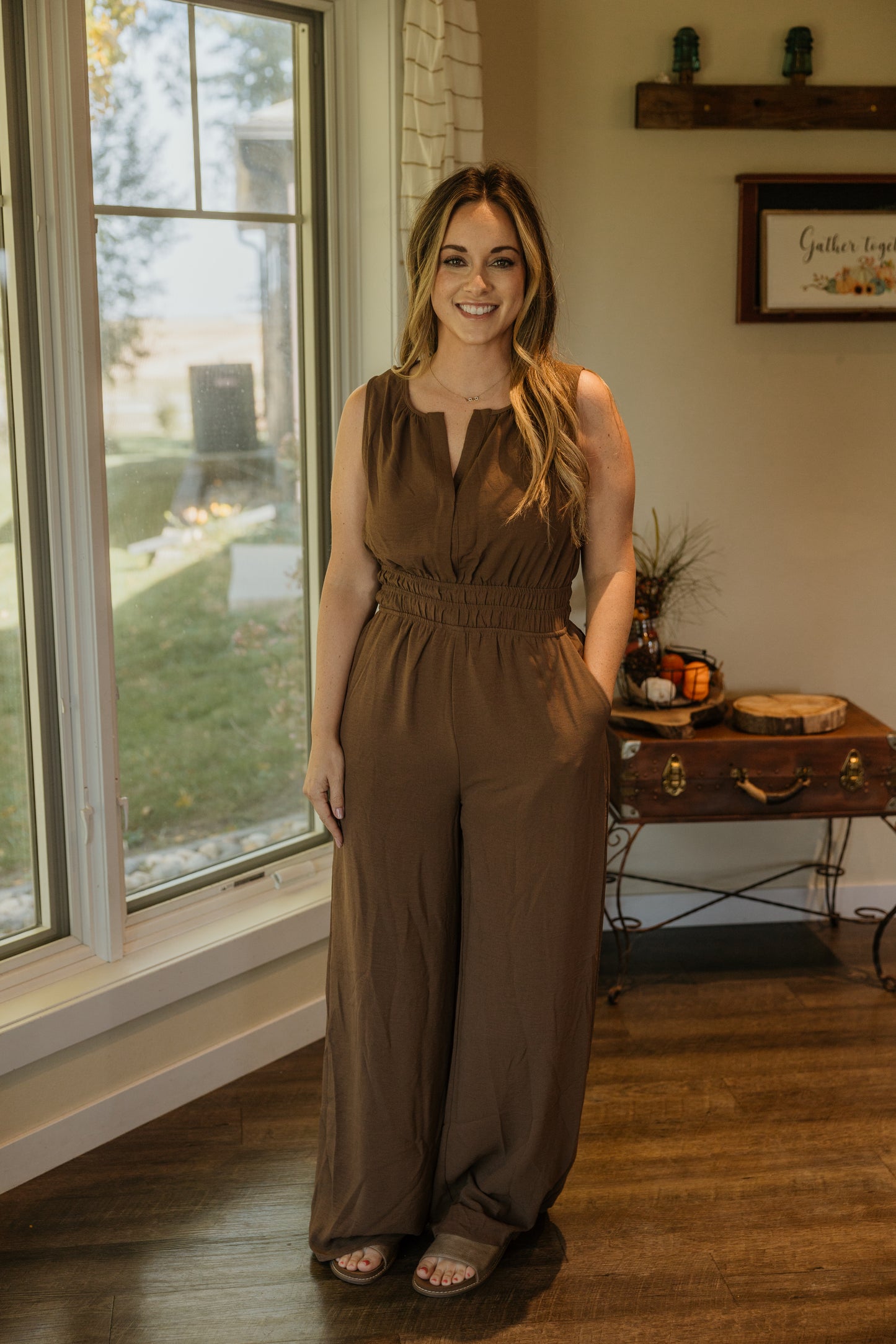 PRIMROSE SLEEVELESS JUMPSUIT