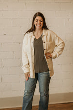 EMERIE RIBBED JACKET 2 COLOR OPTIONS