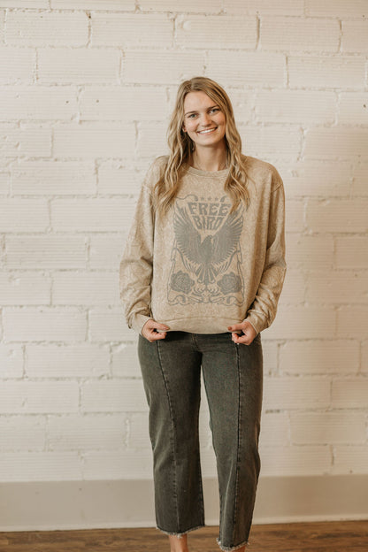 FREE BIRD LONG SLEEVE TOP BY IVY & CO