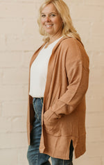 SALLY CARDIGAN WITH HOODIE 2 COLOR OPTIONS