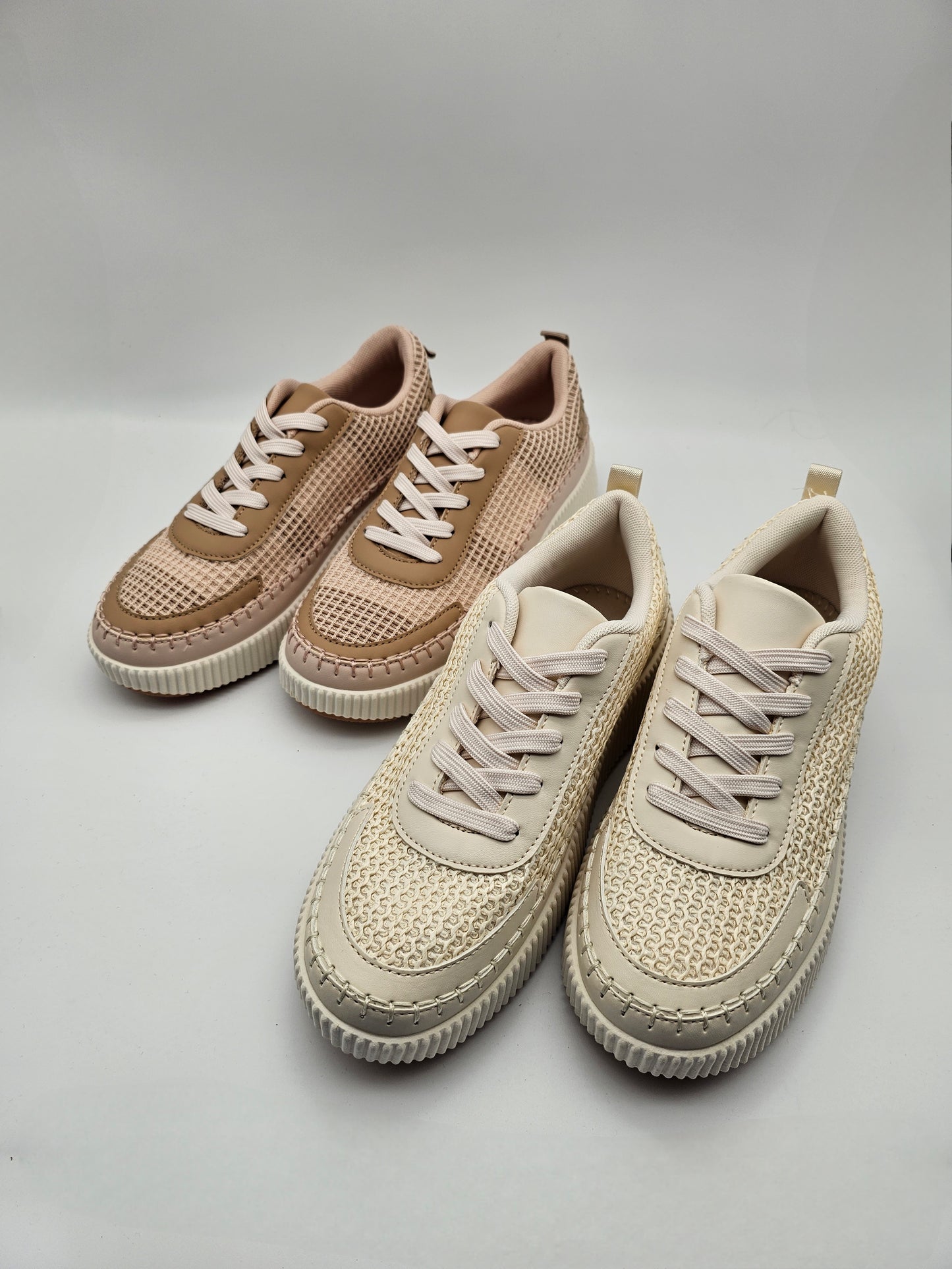 NIKKI WOVEN PLATFORM SNEAKER 2 COLOR OPTIONS