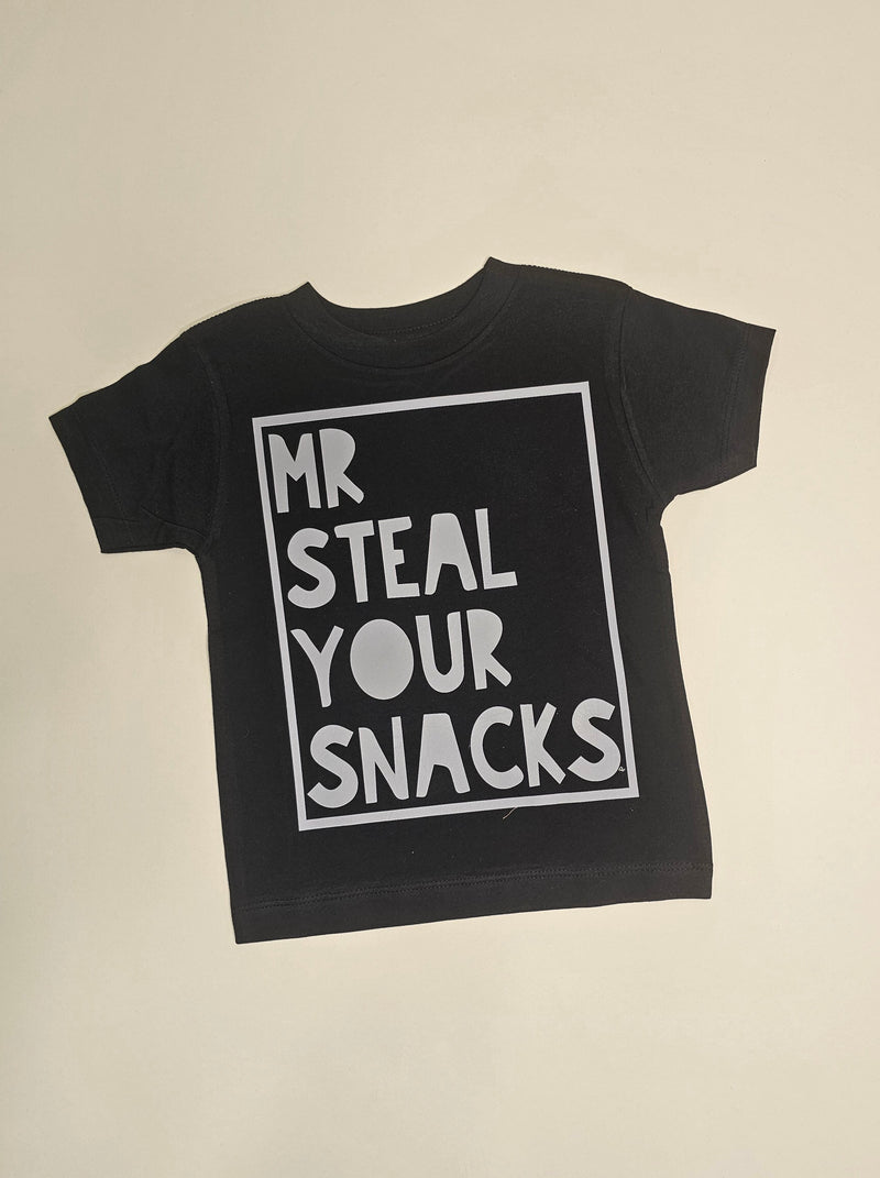 MR. STEAL YOUR SNACKS YOUTH GRAPHIC TEES
