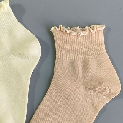 WOMENS RUFFLE SOCKS