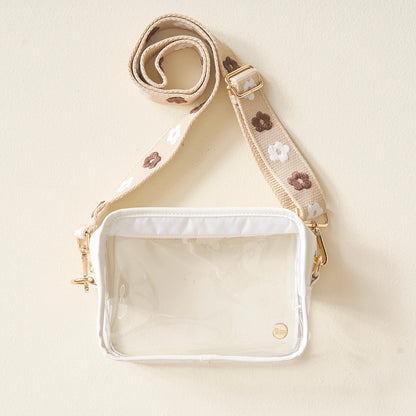 CLEAR CROSSBODY BAG