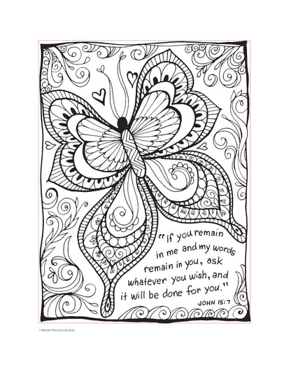 YOU'RE GOD'S GIRL COLORING BOOK