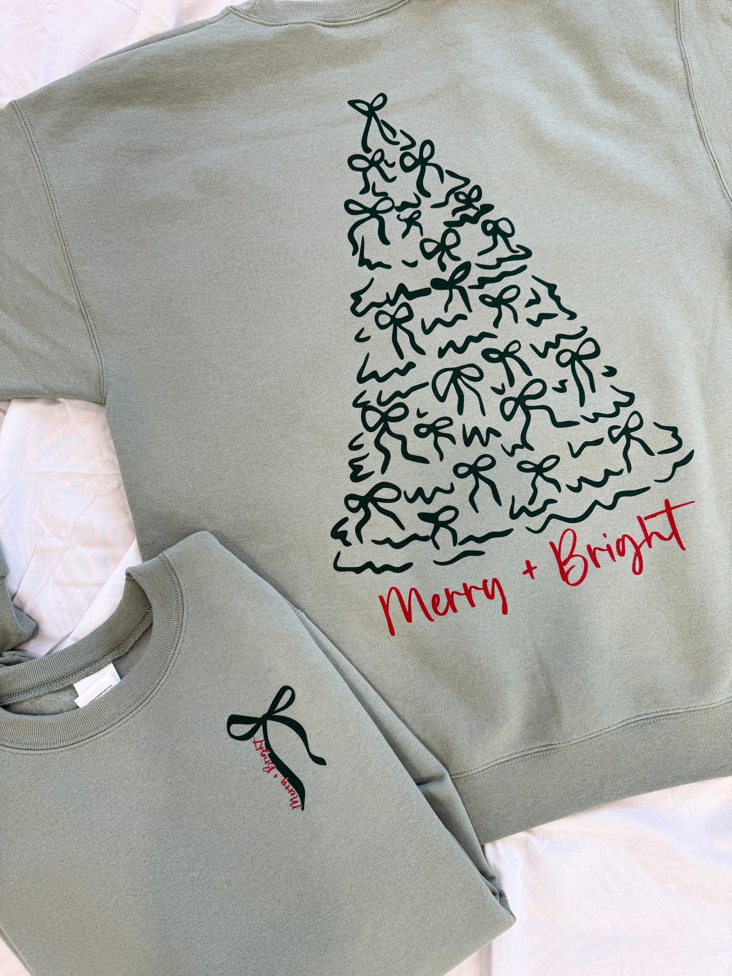 MERRY & BRIGHT CREWNECK