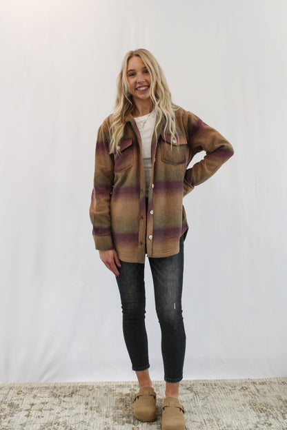 TULLIS PLAID SHACKET