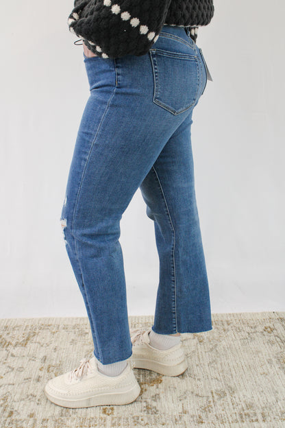 KIMBRA HIGH RISE STRAIGHT JEAN