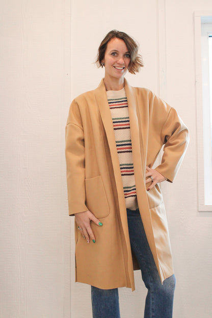 FRANKIE OPEN FRONT COAT