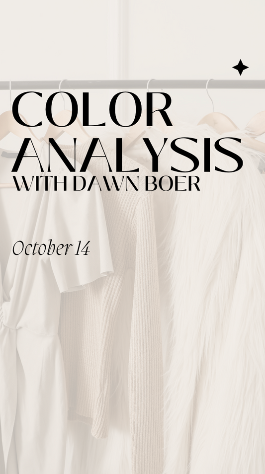 COLOR ANALYSIS WITH DAWN BOER