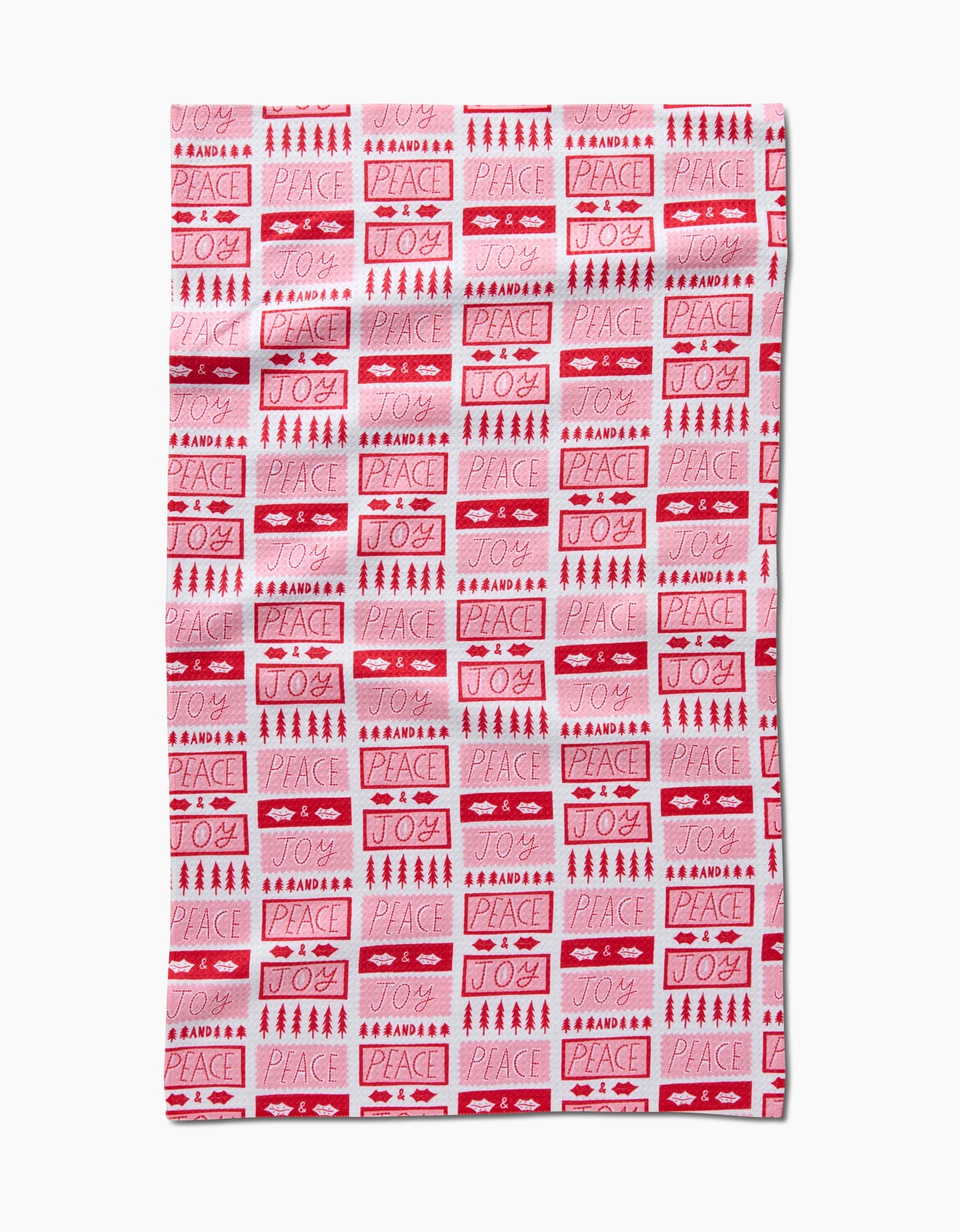 CHRISTMAS GEOMETRY TEA TOWEL