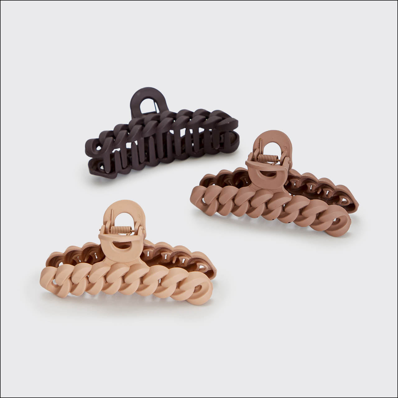 CHAIN CLAW CLIP (3 PC SET)