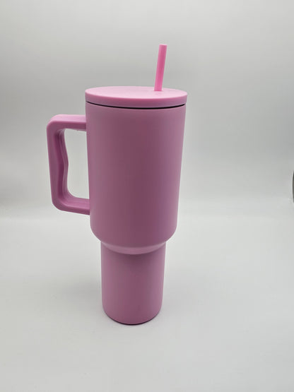 4O OUNCE TUMBLER WITH STRAW