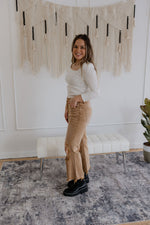 CAITEE 90'S VINTAGE CROP FLARE BY IVY & CO