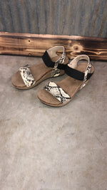 Girls Strappy Wedge Sandals - 2 color options