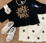 ROCK & ROLL GRAPHIC TEE IVY & CO