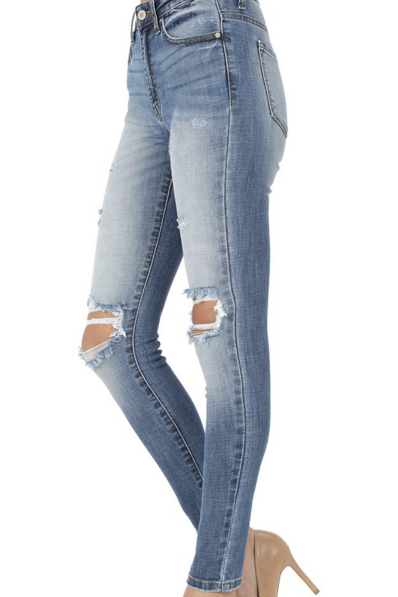 ALEXIS HIGH RISE SUPER SKINNY JEAN BY IVY & CO