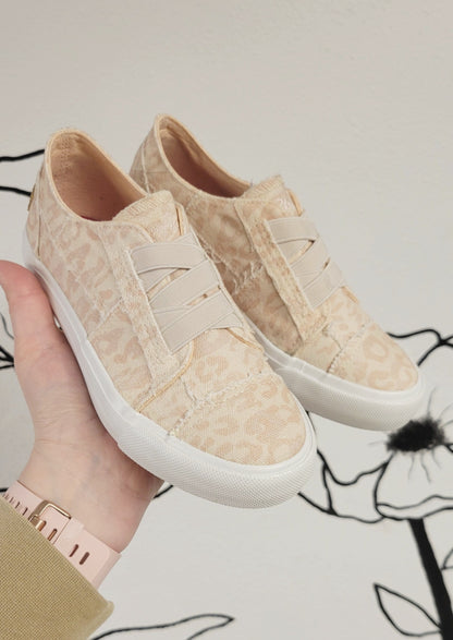 MARLEY GIRLS BLUSH CHEETAH PRINT SHOES