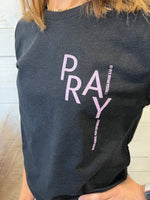 PRAY GRAPHIC TEE WITH VERSE