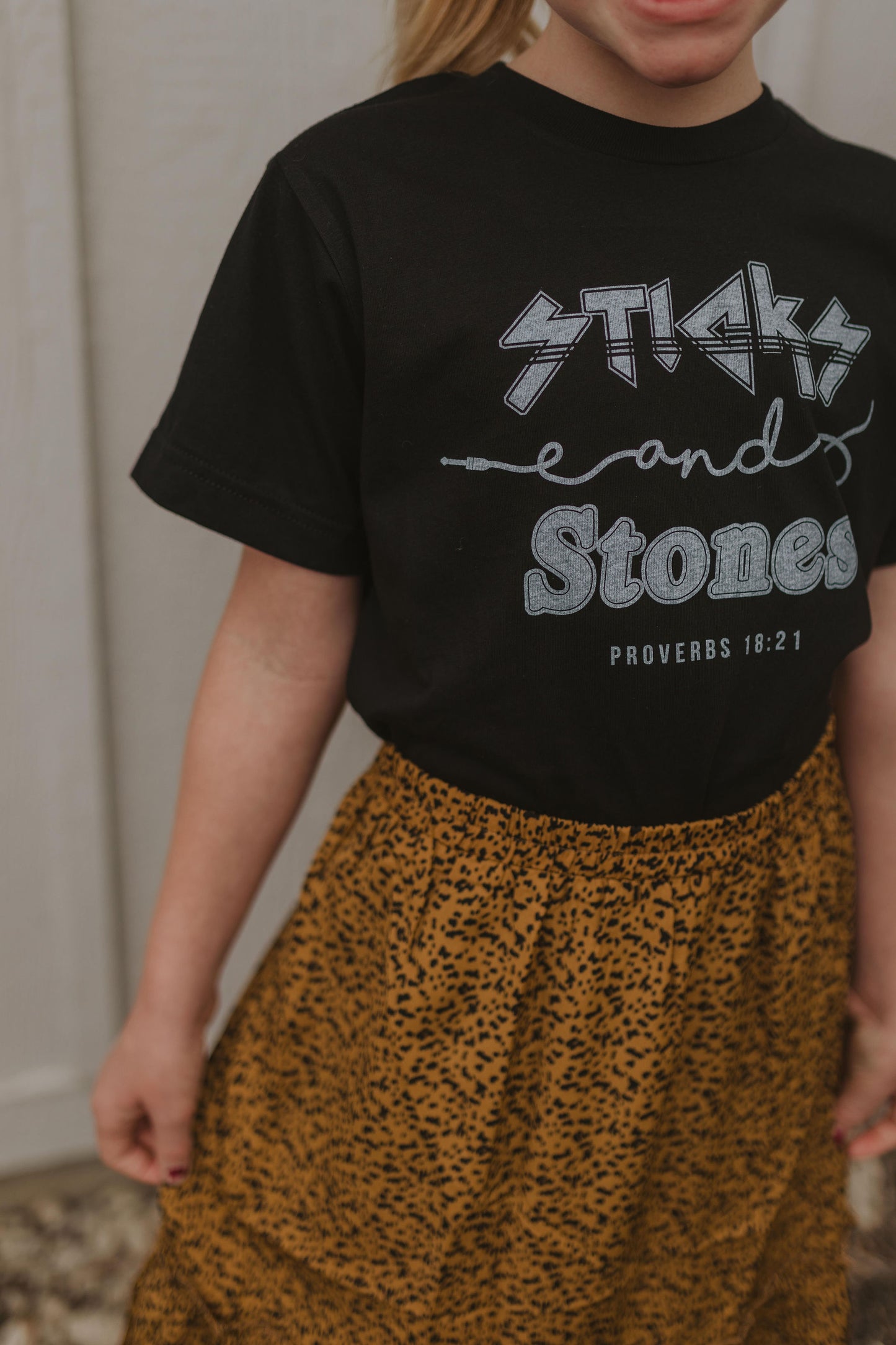 STICKS & STONES YOUTH GRAPHIC TEE